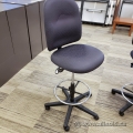 Dark Wine Patterned Office Drafting Chair